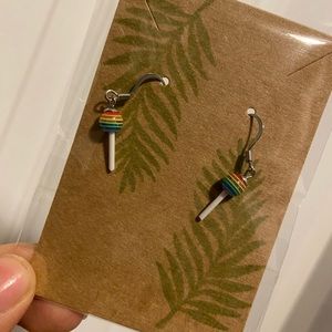 Stainless steel handmade hook earrings variety